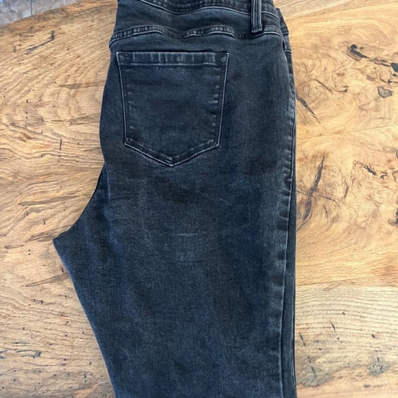 Torrid #feel the fit luxe slim boot cut black jeans size 14 short - Picture 2 of 6